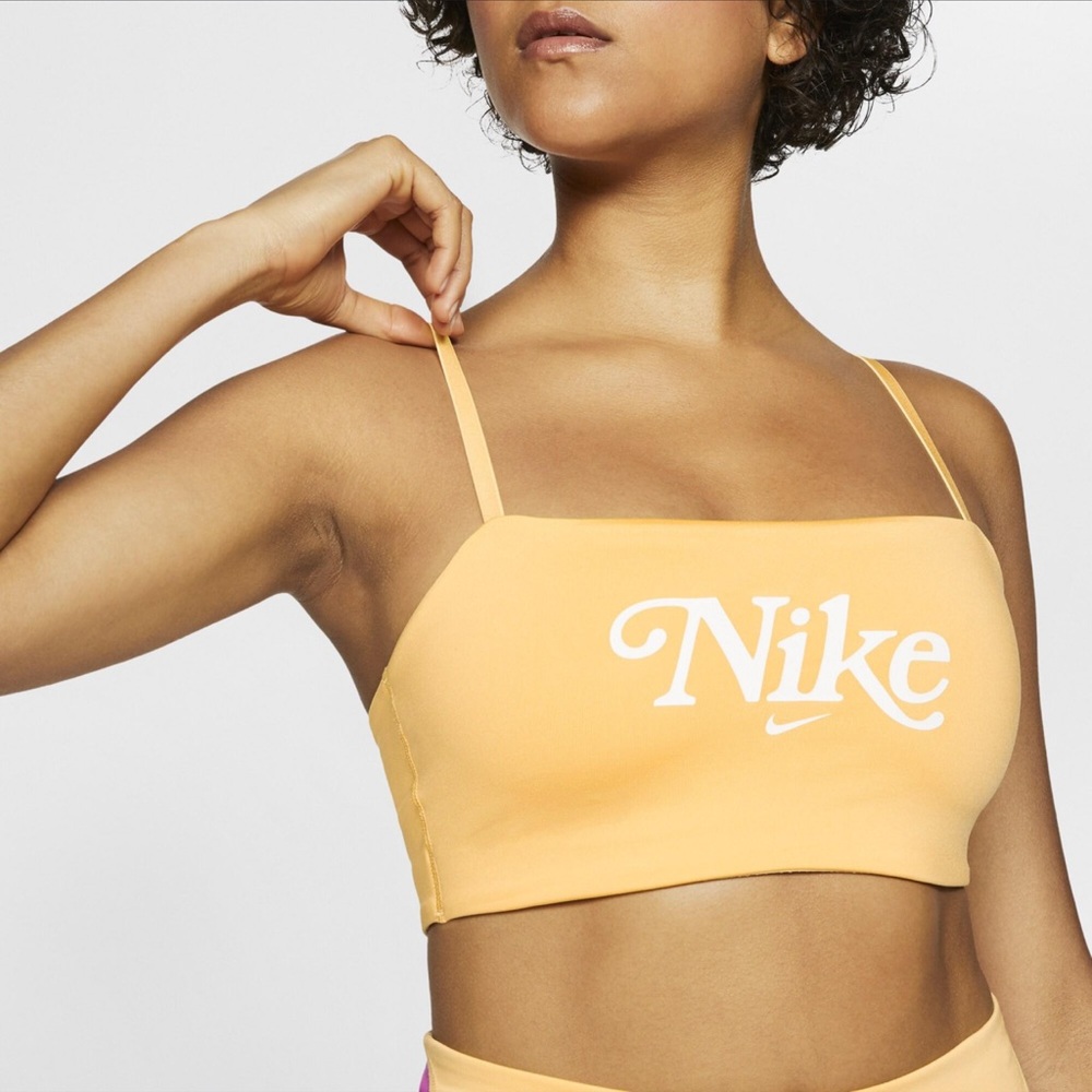 Nike Women's Orange Sports Bra